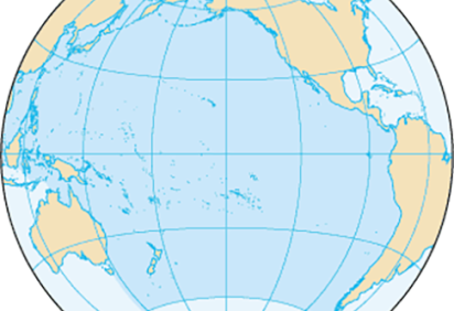 O Oceano Pacífico é maior da Terra, com uma superfície de 180 milhões de quilômetros quadrados. É tão imenso que nele caberiam 22 Brasis -  (crédito: domínio público)