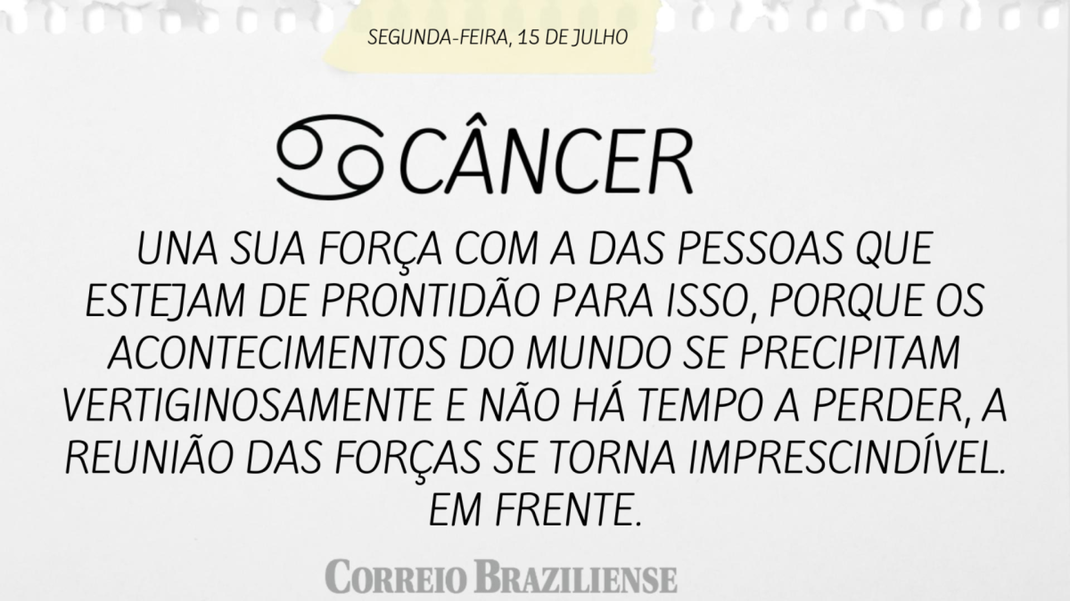 (nascimento entre 21/6 a 21/7)