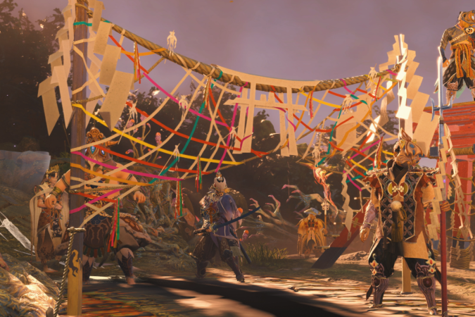 O carpinteiro é essencial para bloquear a passagem direta até Yoshiro.