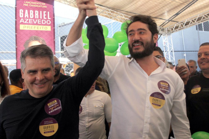 Gabriel Azevedo e Paulo Brant são pré-candidatos -  (crédito: Jair Amaral/EM/D.A Press)