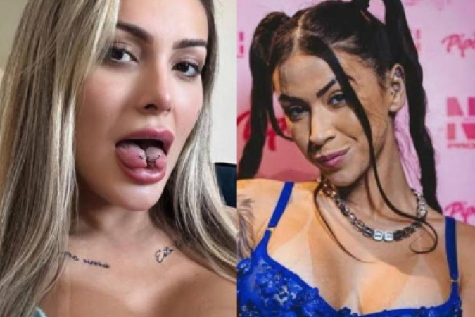 Andressa Urach/Mc Pipokinha -  (crédito: Divulgação/Redes Sociais)