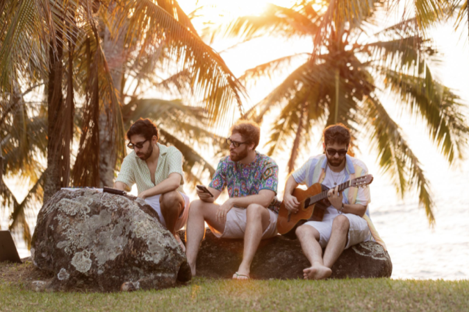 Dubdogz e Rooftime se unem para o lançamento -  (crédito: Foto: Rodrigo Birai via EGOBrazil)