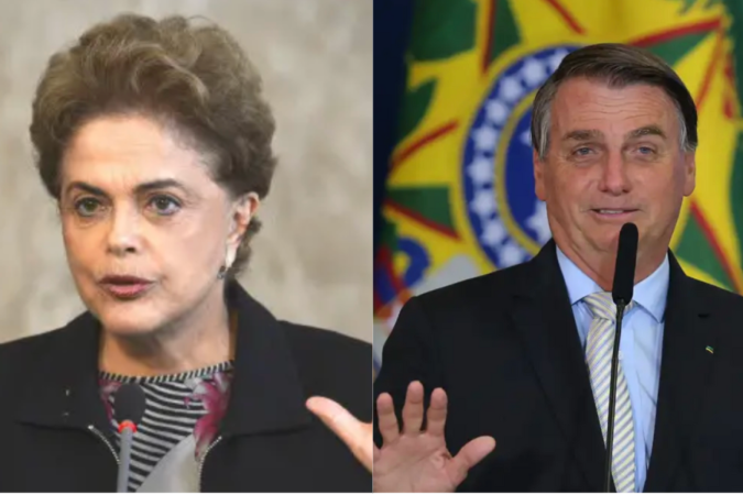 Dilma Rousseff enfrentou uma crise política e econômica a partir de 2014 que resultou no seu impeachment, em 2016 -  (crédito: Getty Images)