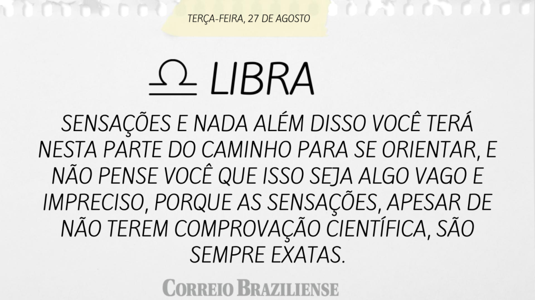 LIBRA (nascimento entre 23/9 a 22/10) 