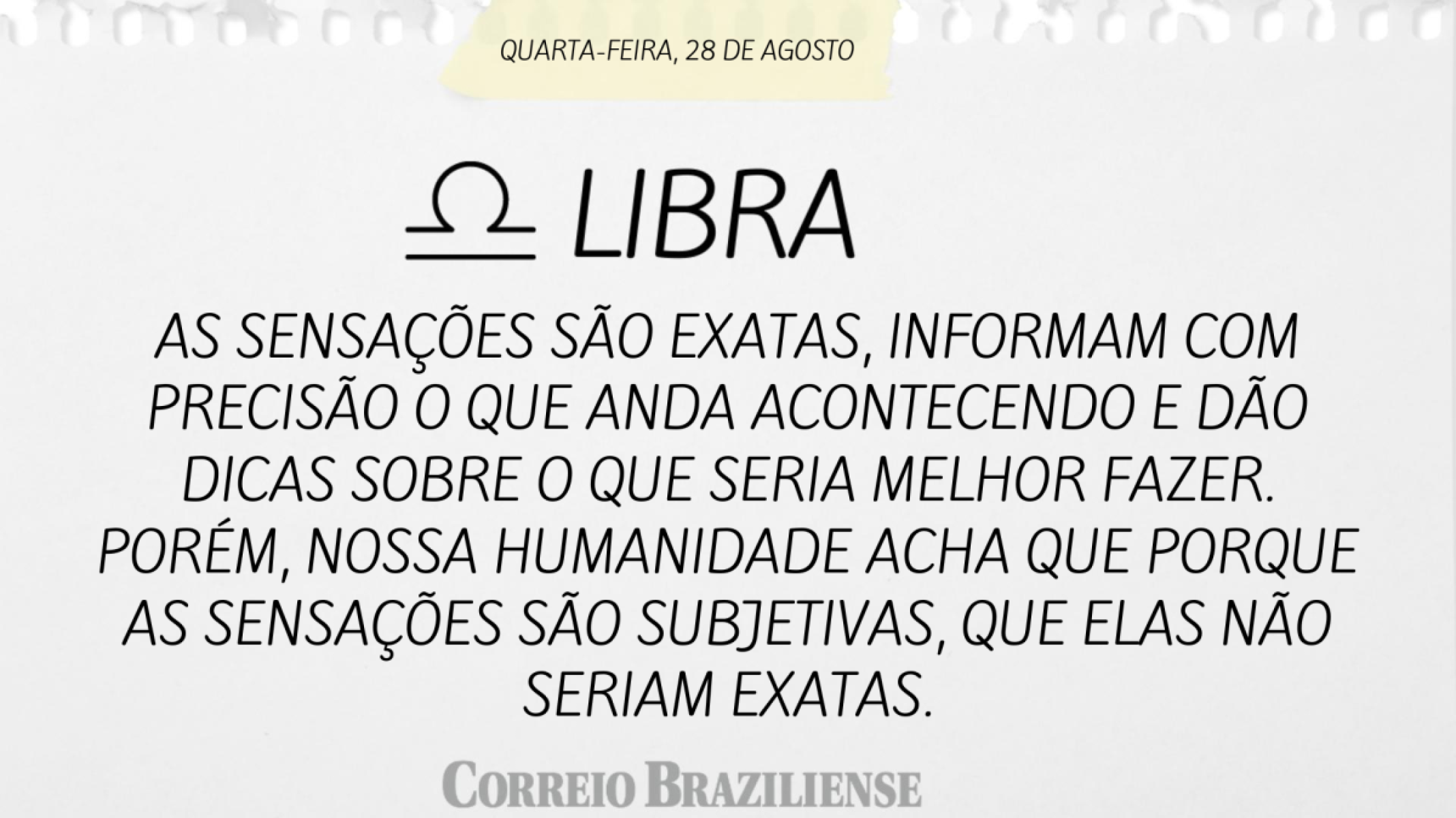 LIBRA (nascimento entre 23/9 a 22/10)  