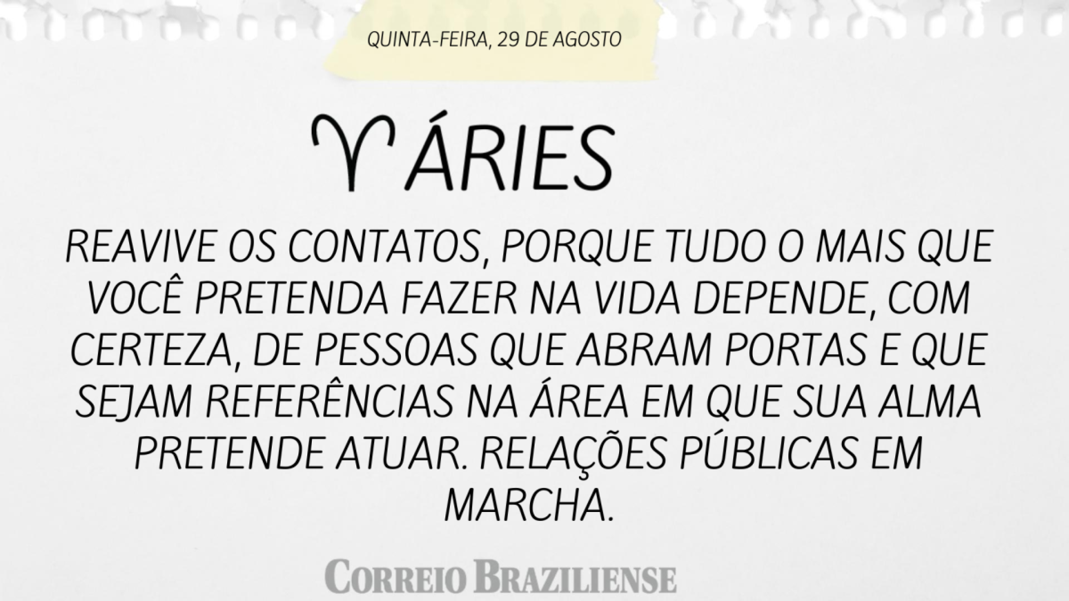 ARIES (nascimento entre 21/03 e 20/04)  