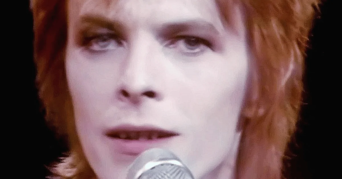 Veja David Bowie em imagens inéditas da turnê ‘Ziggy Stardust’ -  (crédito: TMJBrazil)