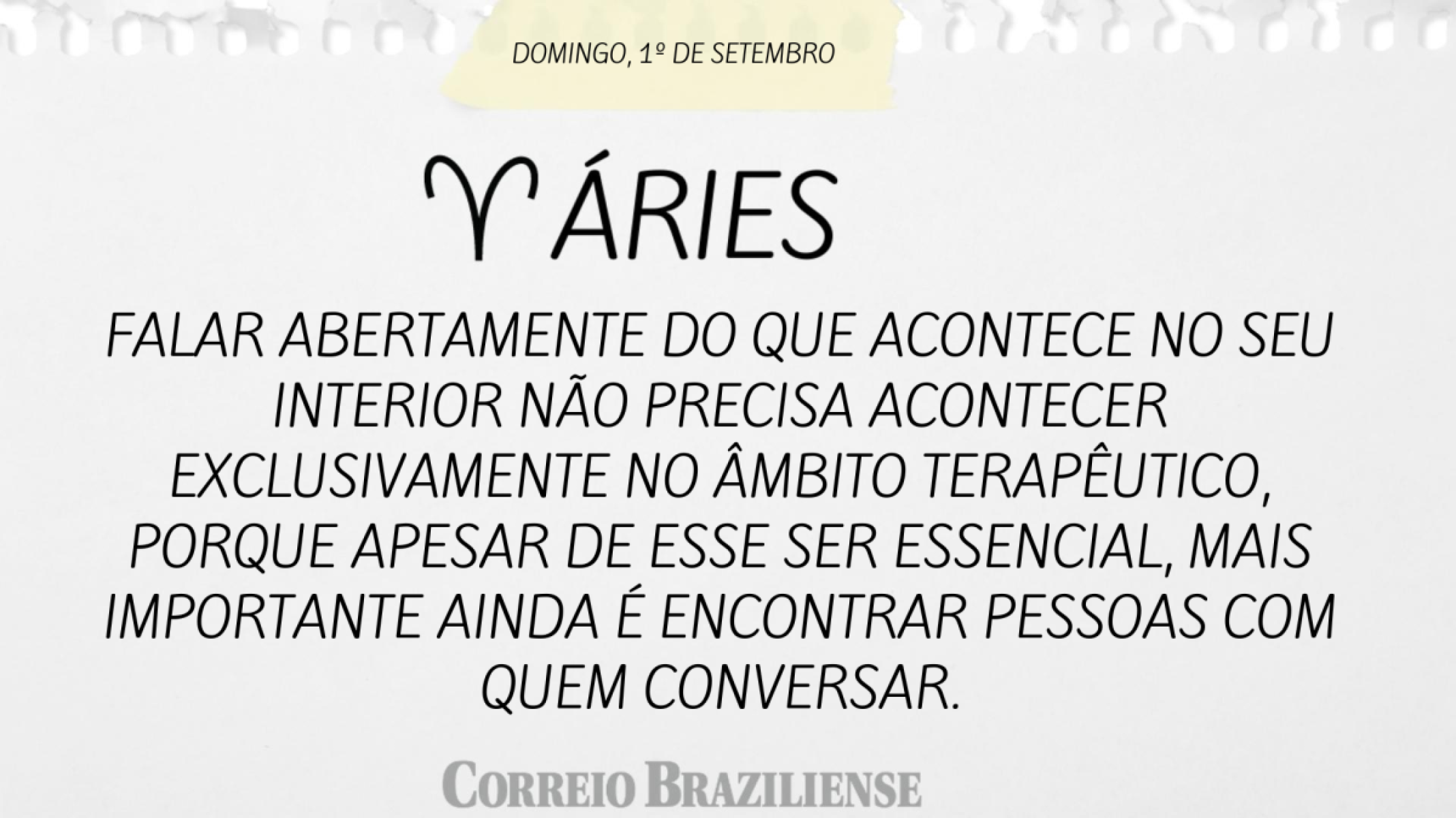 ARIES (nascimento entre 21/03 e 20/04) 