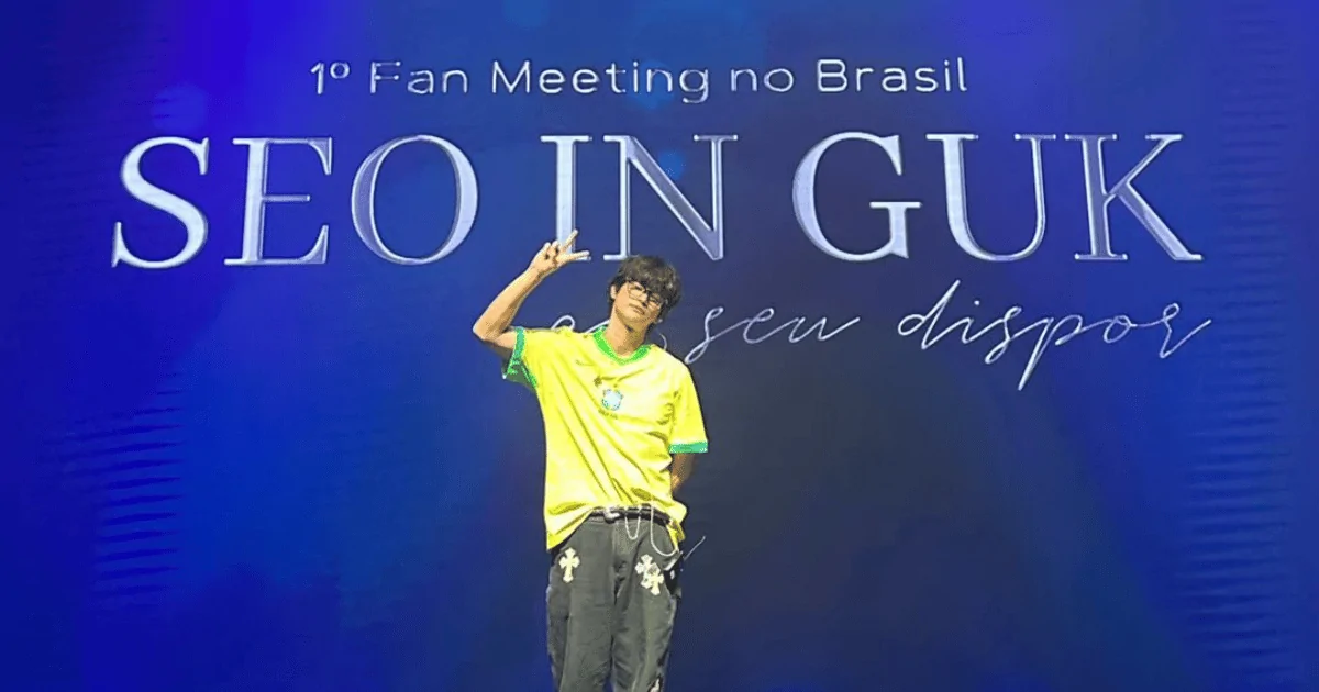 Seo In Guk realiza primeiro fanmeeting no Brasil -  (crédito: TMJBrazil)