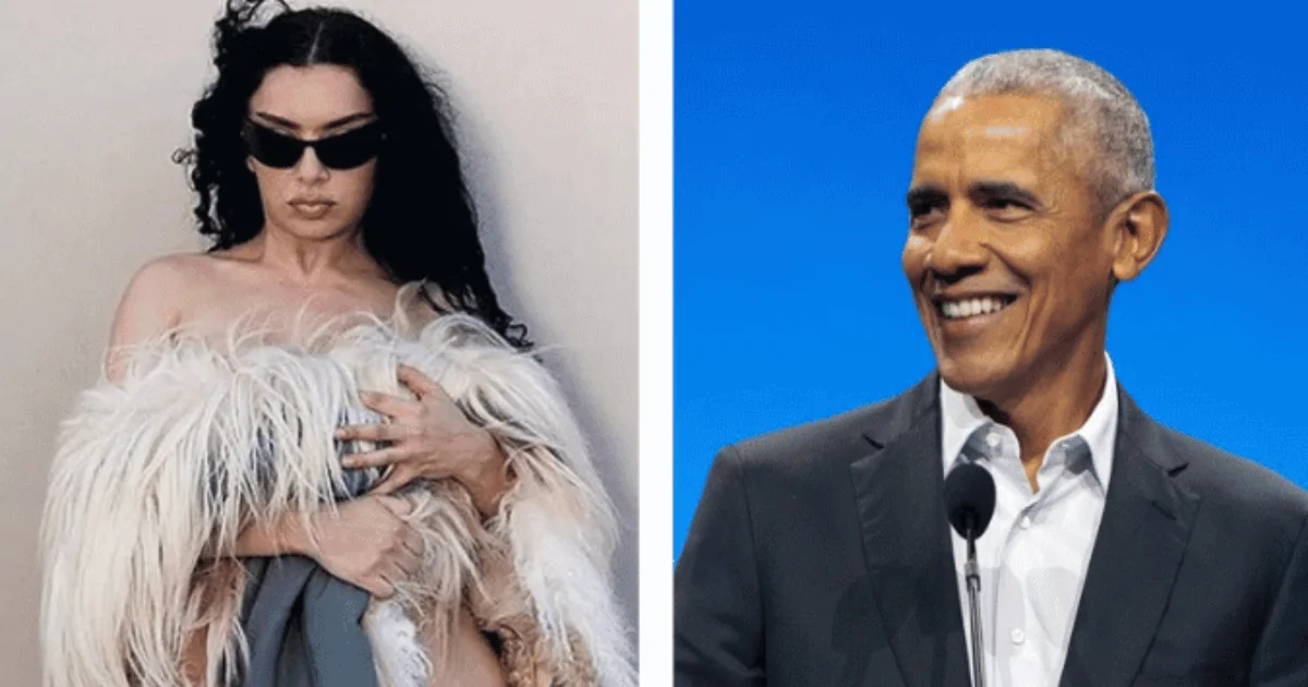 Barack Obama elogia ‘Brat’ de Charli XCX: “Ótimo álbum” -  (crédito: TMJBrazil)