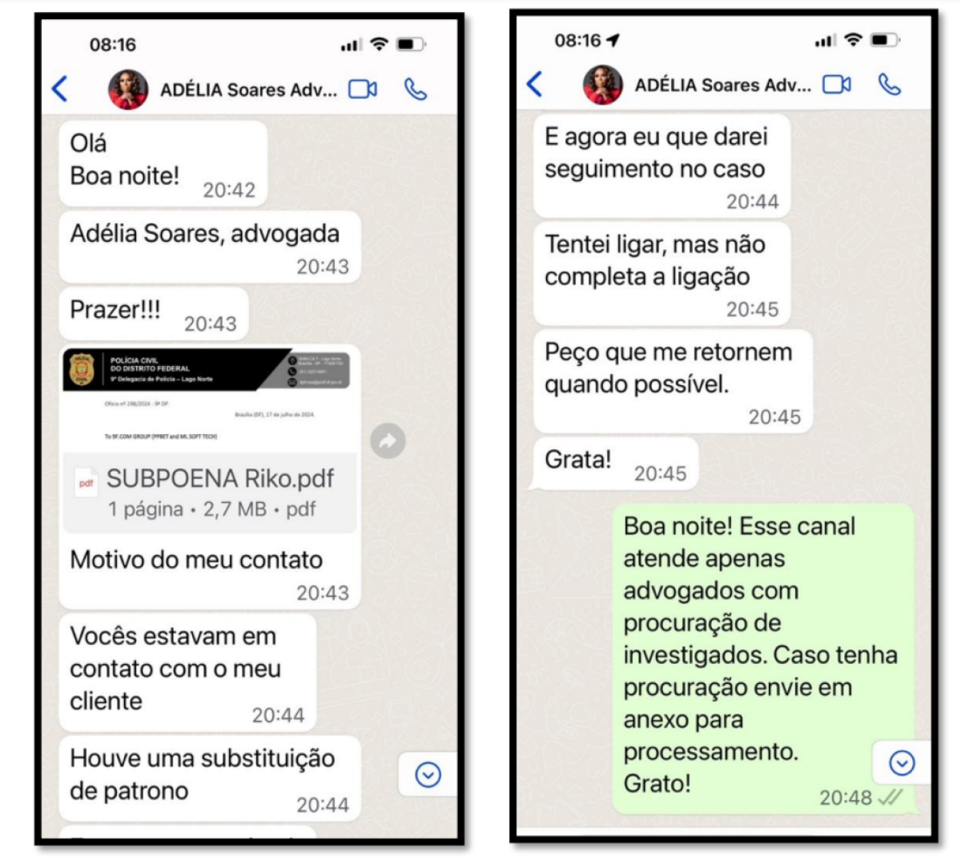 Diálogo de Adélia Santos com os investigadores