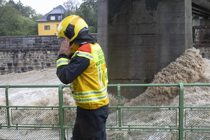 Em apenas cinco dias, a tempestade Boris trouxe para algumas partes da Áustria cinco vezes mais chuva do que a média de todo o mês de setembro -  (crédito: Getty Images)