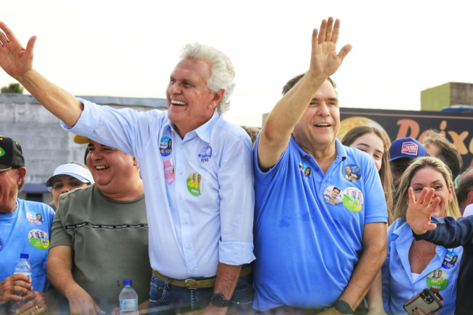 Caiado e Mabel durante campanha à Prefeitura de Goiânia: ainda cabe recurso da decisão ao próprio TRE e ao TSE - (crédito: Reprodução/Instagram/@sandromabeloficial) Caiado e Mabel durante campanha à Prefeitura de Goiânia: ainda cabe recurso da decisão ao próprio TRE e ao TSE - (crédito: Reprodução/Instagram/@sandromabeloficial)