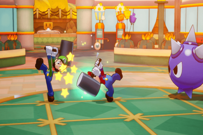 Mario & Luigi: Brothership traz animação em cel-shading e jogabilidade envolvente para os fãs da série (Imagem: Reprodução digital | Nintendo) - (crédito: Edicase) Mario & Luigi: Brothership traz animação em cel-shading e jogabilidade envolvente para os fãs da série (Imagem: Reprodução digital | Nintendo) - (crédito: Edicase)