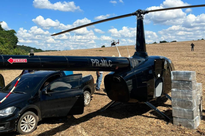 Principal uso das aeronaves era para trazer grande quantidade de drogas do Paraguai para o Brasil - (crédito: Divulgação/PF) Principal uso das aeronaves era para trazer grande quantidade de drogas do Paraguai para o Brasil - (crédito: Divulgação/PF)