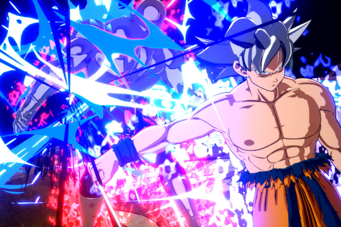 Essa é a primeira vez que um jogo focado em Dragon Ball adapta a luta lendária de Goku Instituto Superior e Jiren.