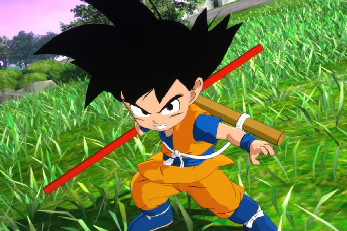 Goku Mini já faz parte do elenco de quem comprou Sparking! Zero na pré-venda -  (crédito: Reprodução/Bandai Namco)