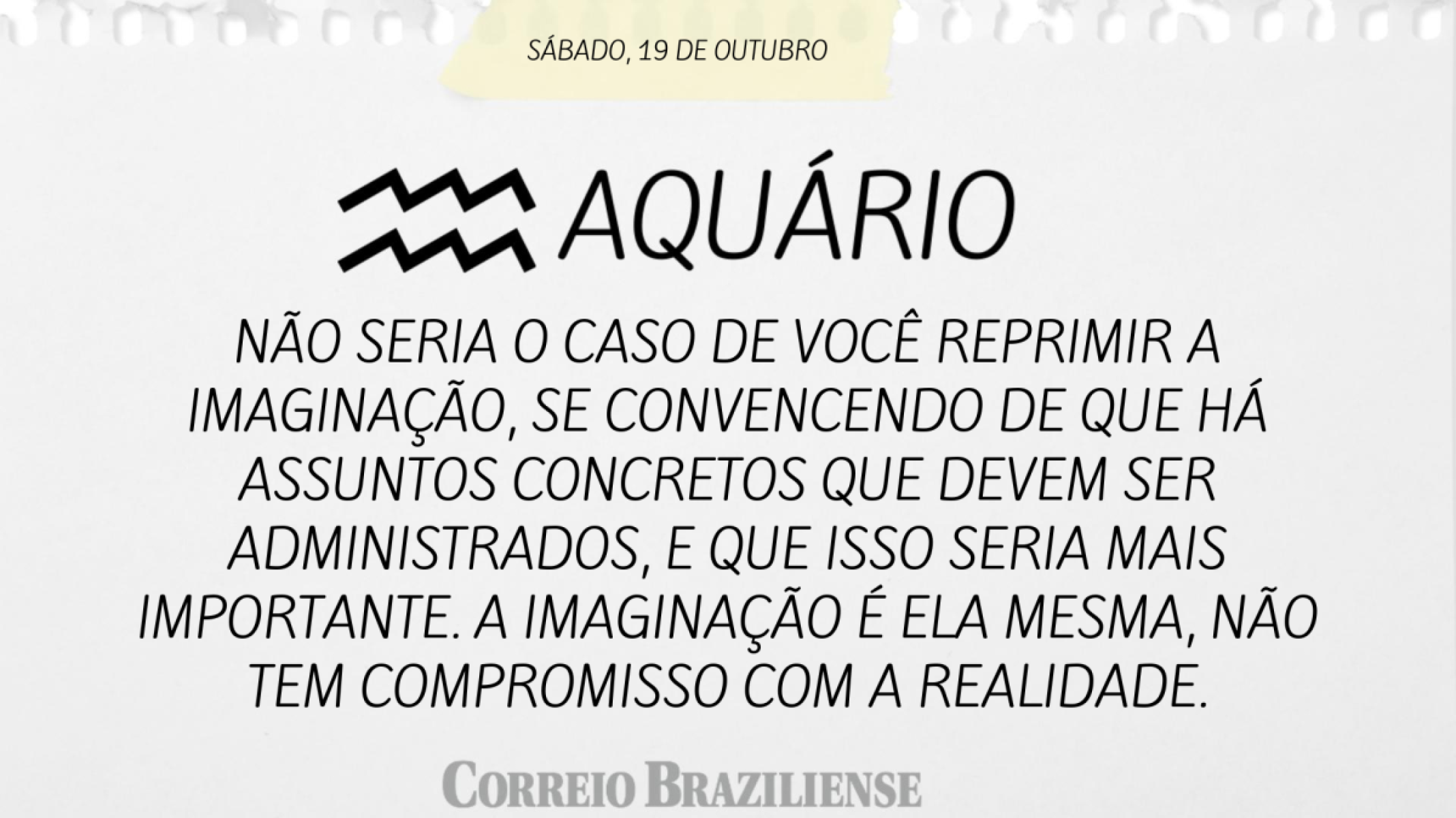 AQUÁRIO (nascido entre 21/01 e 19/02) 