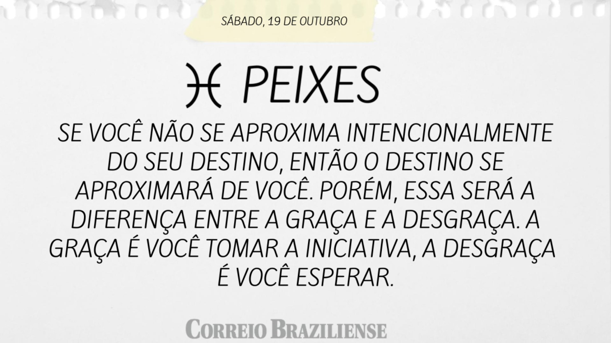 PEIXES (nascimento entre 20/2 a 20/3) 