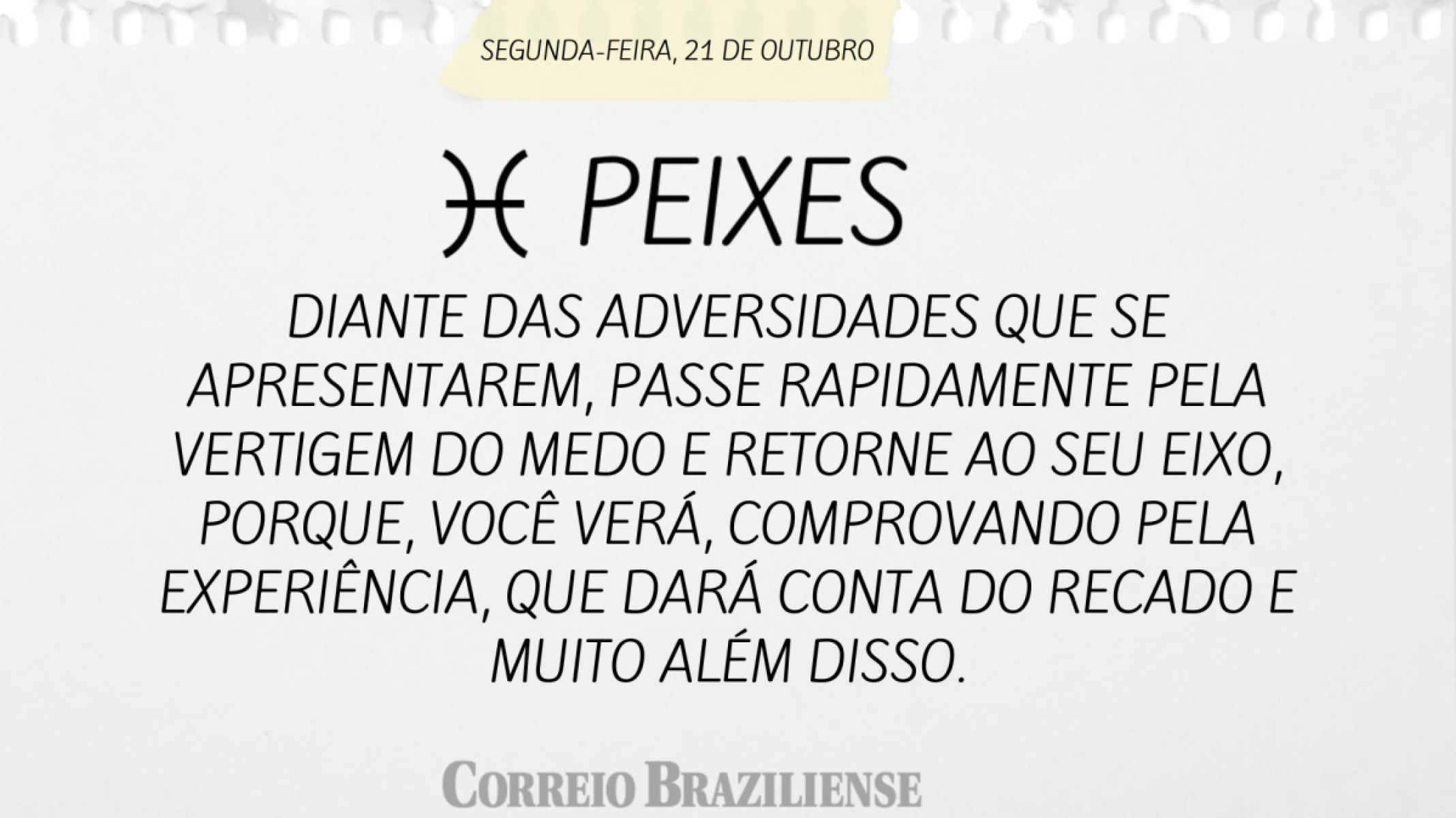 PEIXES (nascimento entre 20/2 a 20/3) 