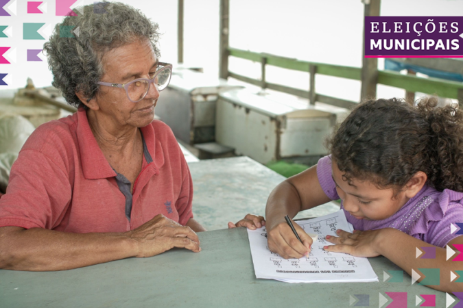 Rios secaram em Manaquiri, impedindo o transporte de alunos às escolas  -  (crédito: Vitor Serrano/BBC)