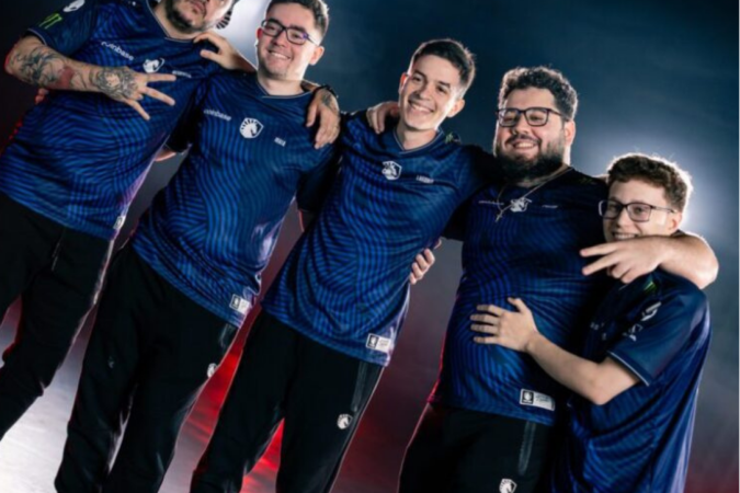 O time se disse preparado para enfrentar o desafio dos gringos no Major. -  (crédito: Divulgação/Team Liquid)