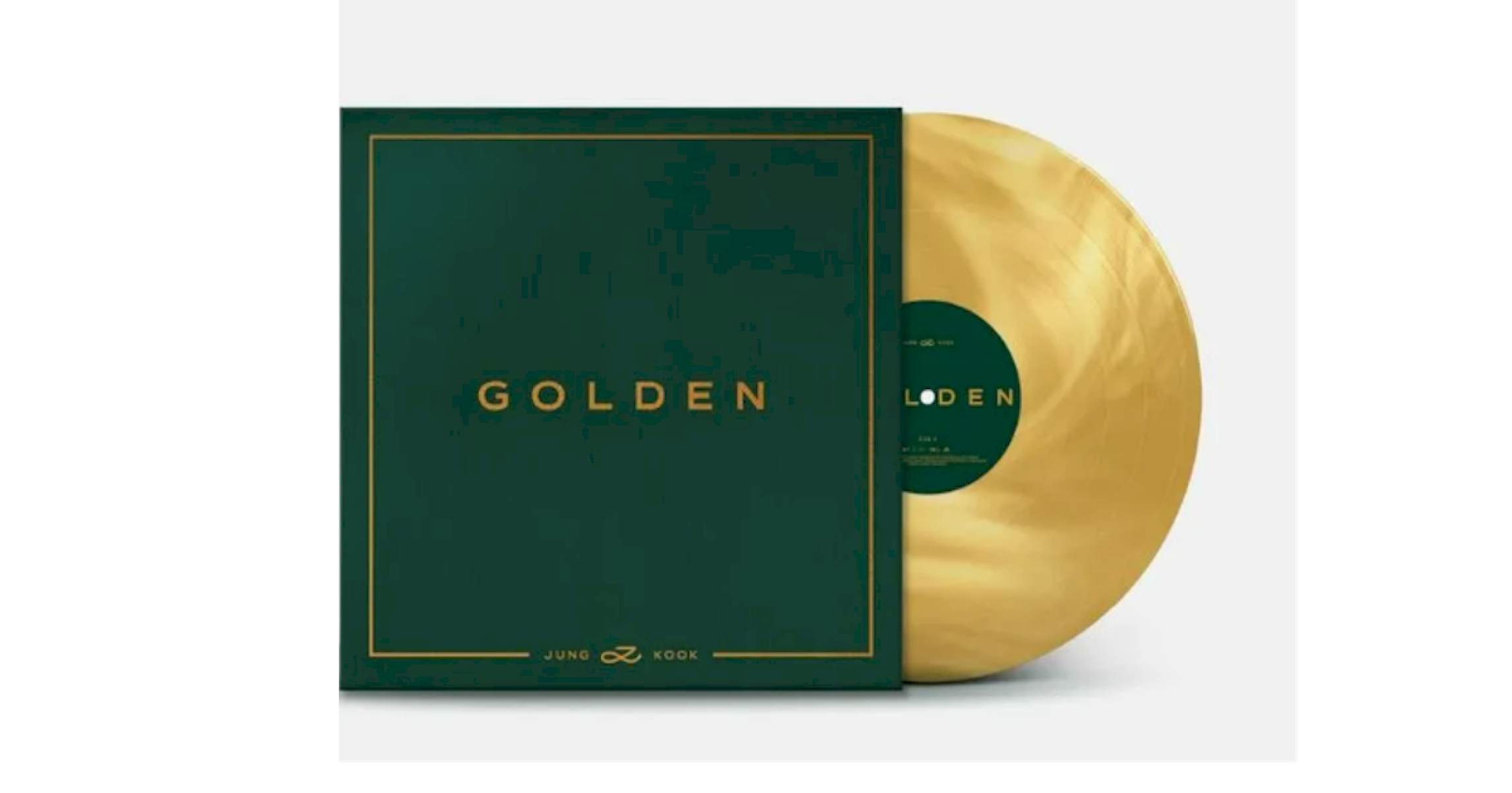 Jungkook, do BTS, anuncia 'Golden' em vinil dourado