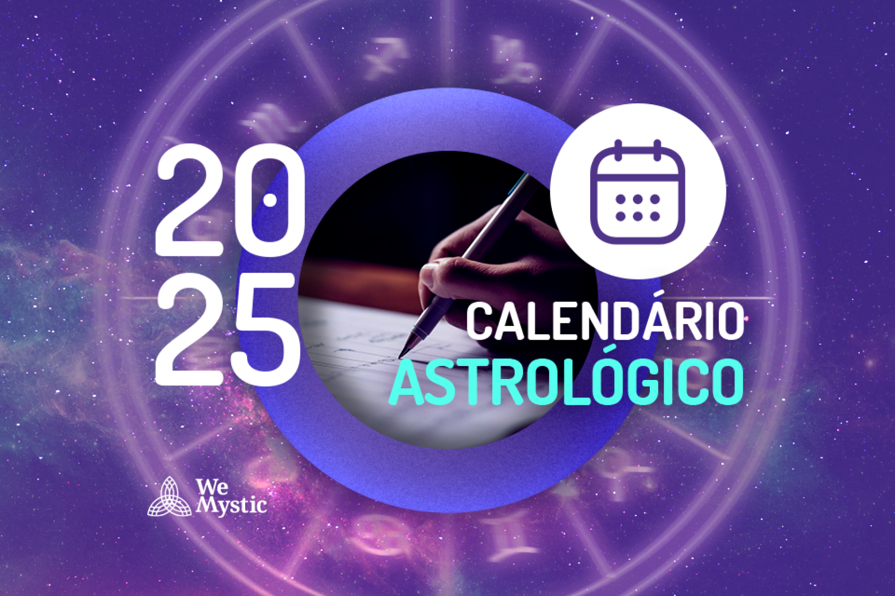 Calendário Astrológico 2025: Uma Dança Celestial - Wemystic