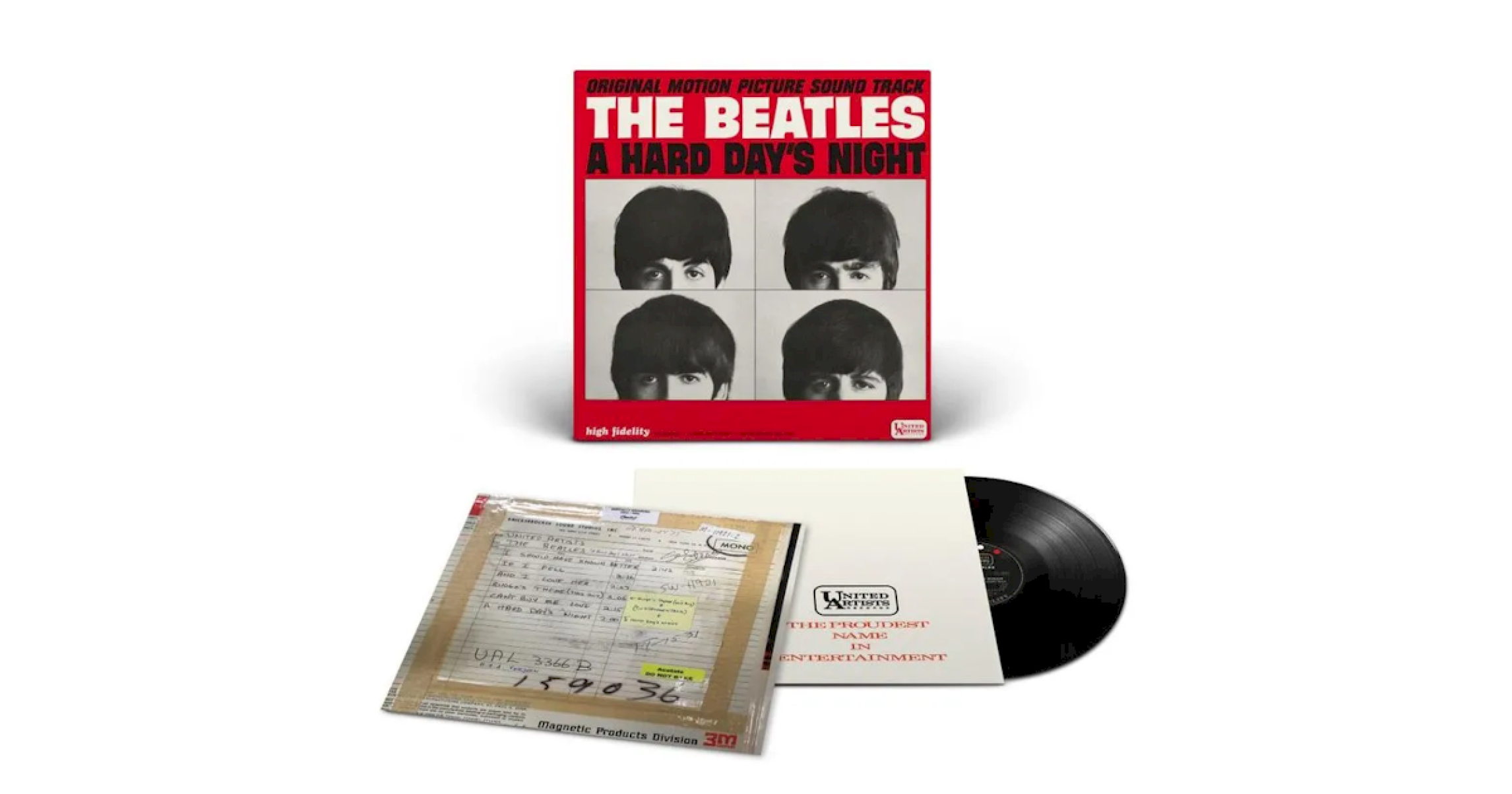 Trilha sonora de 'A Hard Day's Night' dos Beatles é relançada em vinil