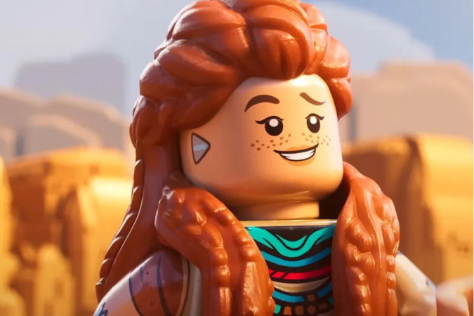 A versão Lego de Aloy é mais engraçada e animada que a protagonista de Horizon Zero Dawn, a mudança é totalmente bem-vinda para o formato familiar de Lego Horizon Adventures.