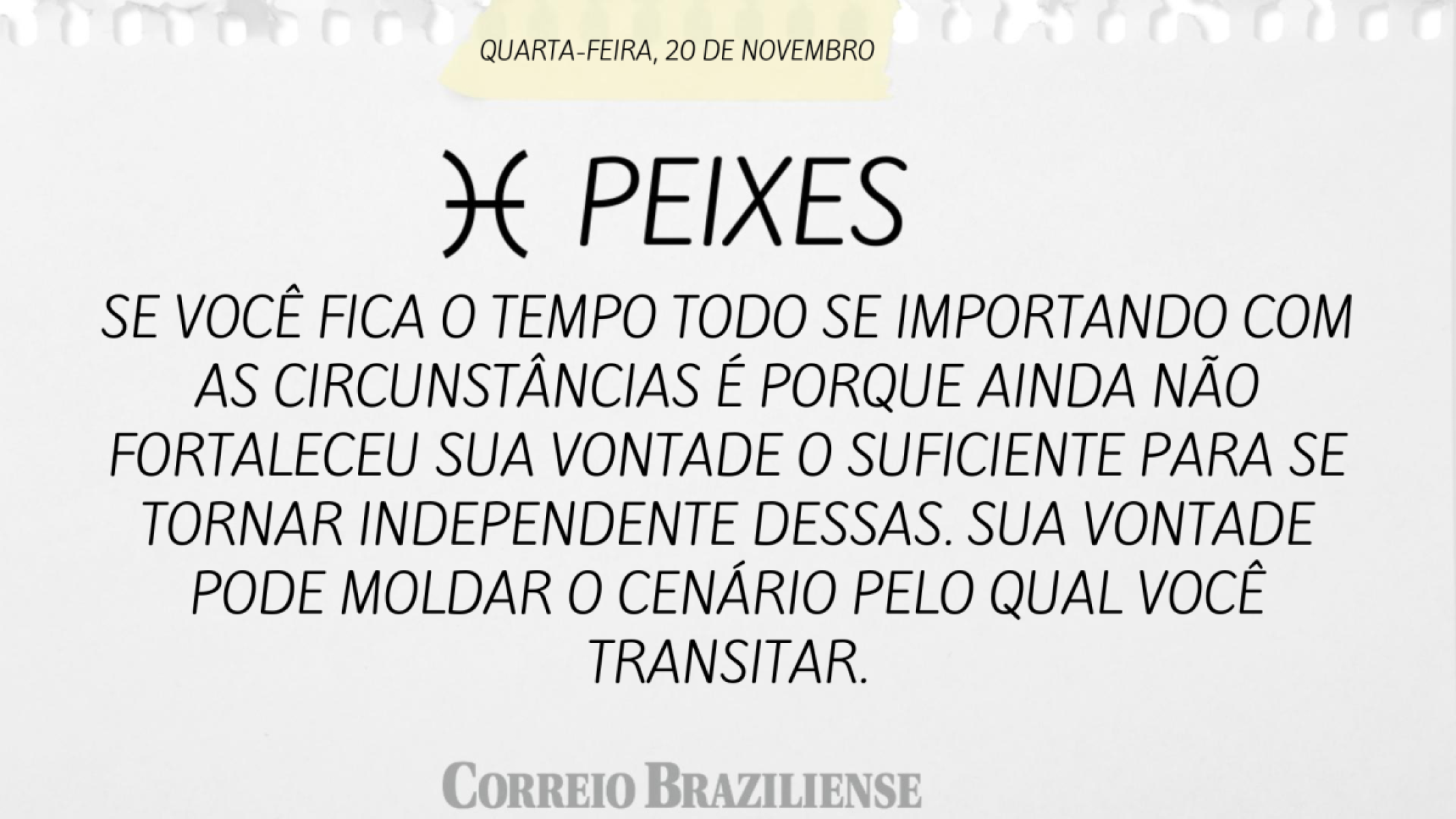 PEIXES (nascimento entre 20/2 a 20/3) 