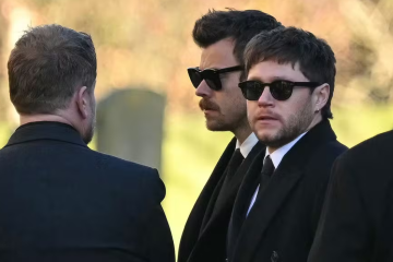 Ex-integrantes da banda One Direction vão a velório de Liam Payne -  (crédito: Velório de Liam Payne)