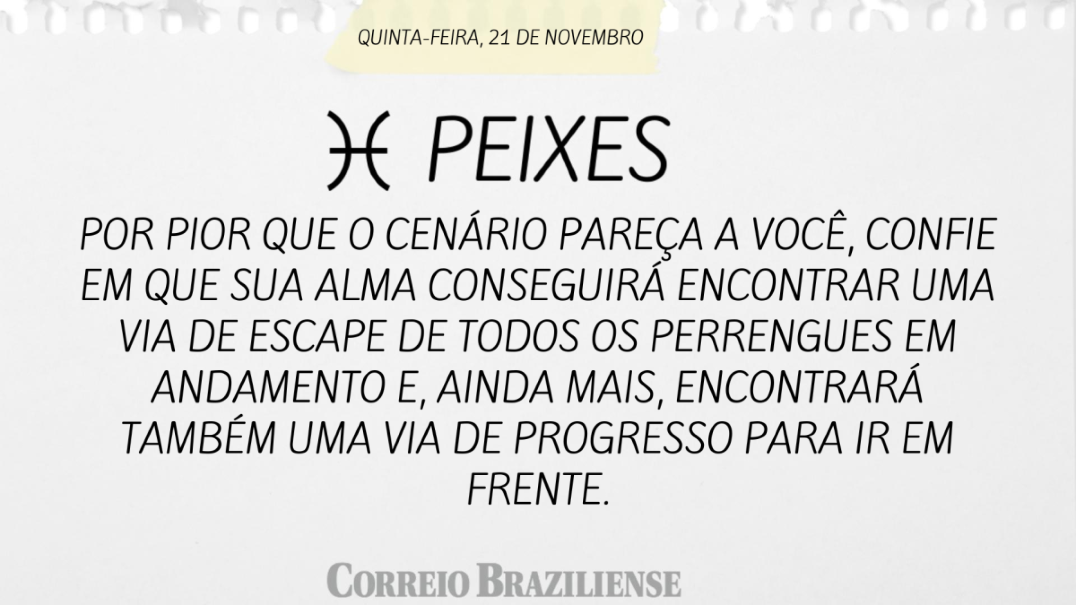 PEIXES (nascimento entre 20/2 a 20/3) 