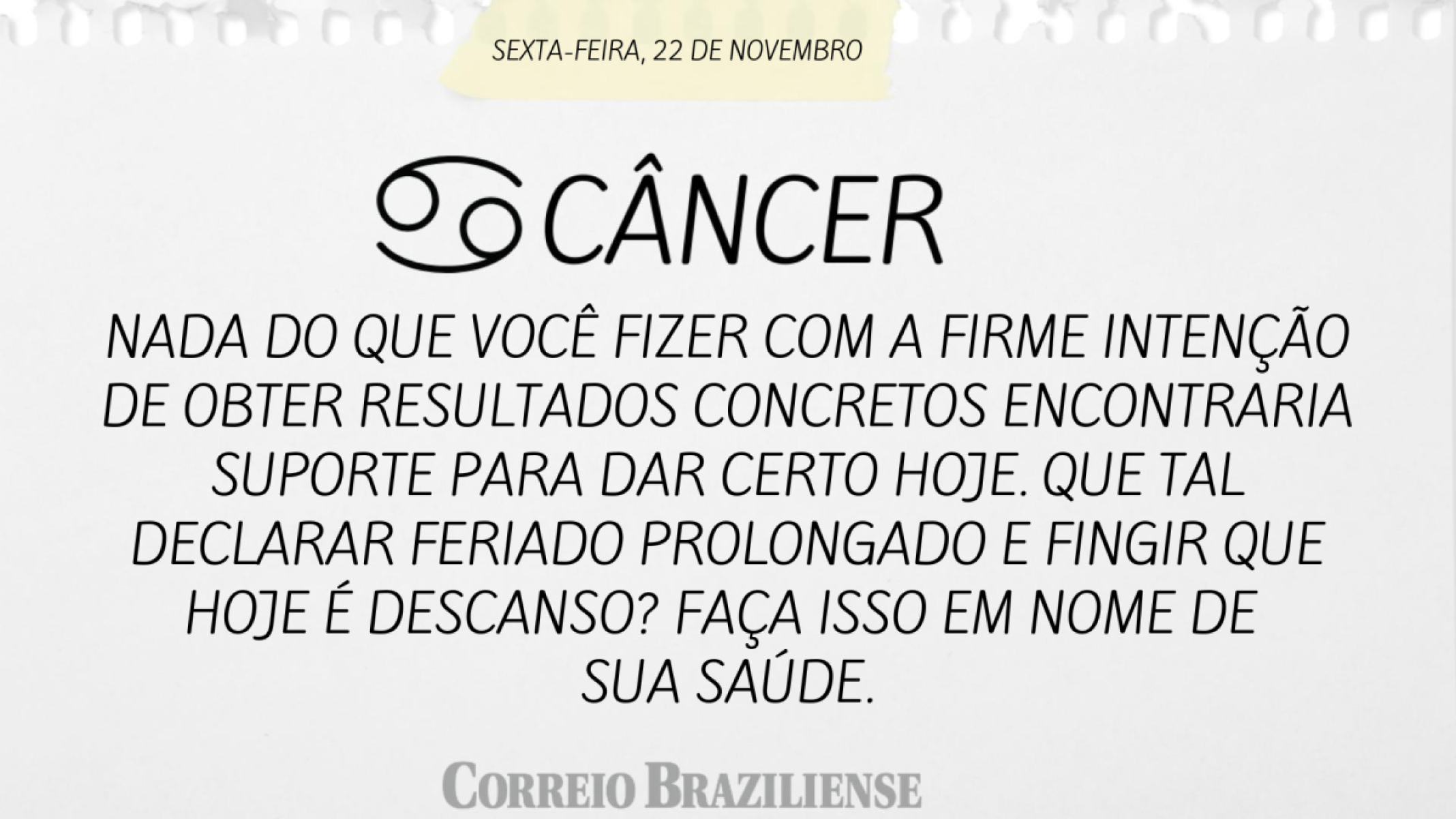 CÂNCER (nascimento entre 21/6 a 21/7) 