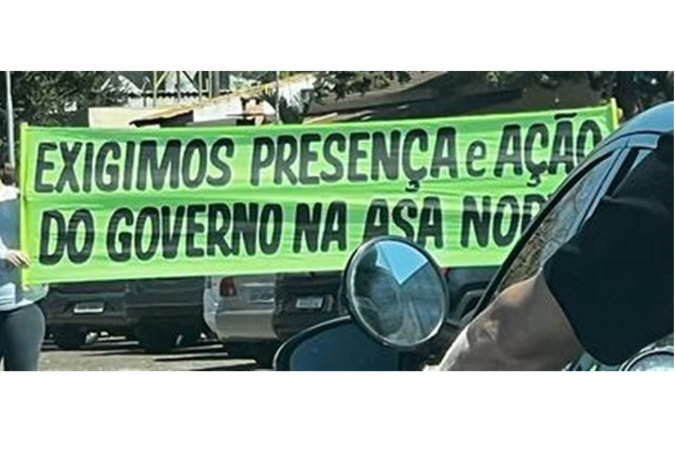 Moradores da Asa Norte pedem aumento do policiamento na regiÃ£o -  (crédito: ReproduÃ§Ã£o)