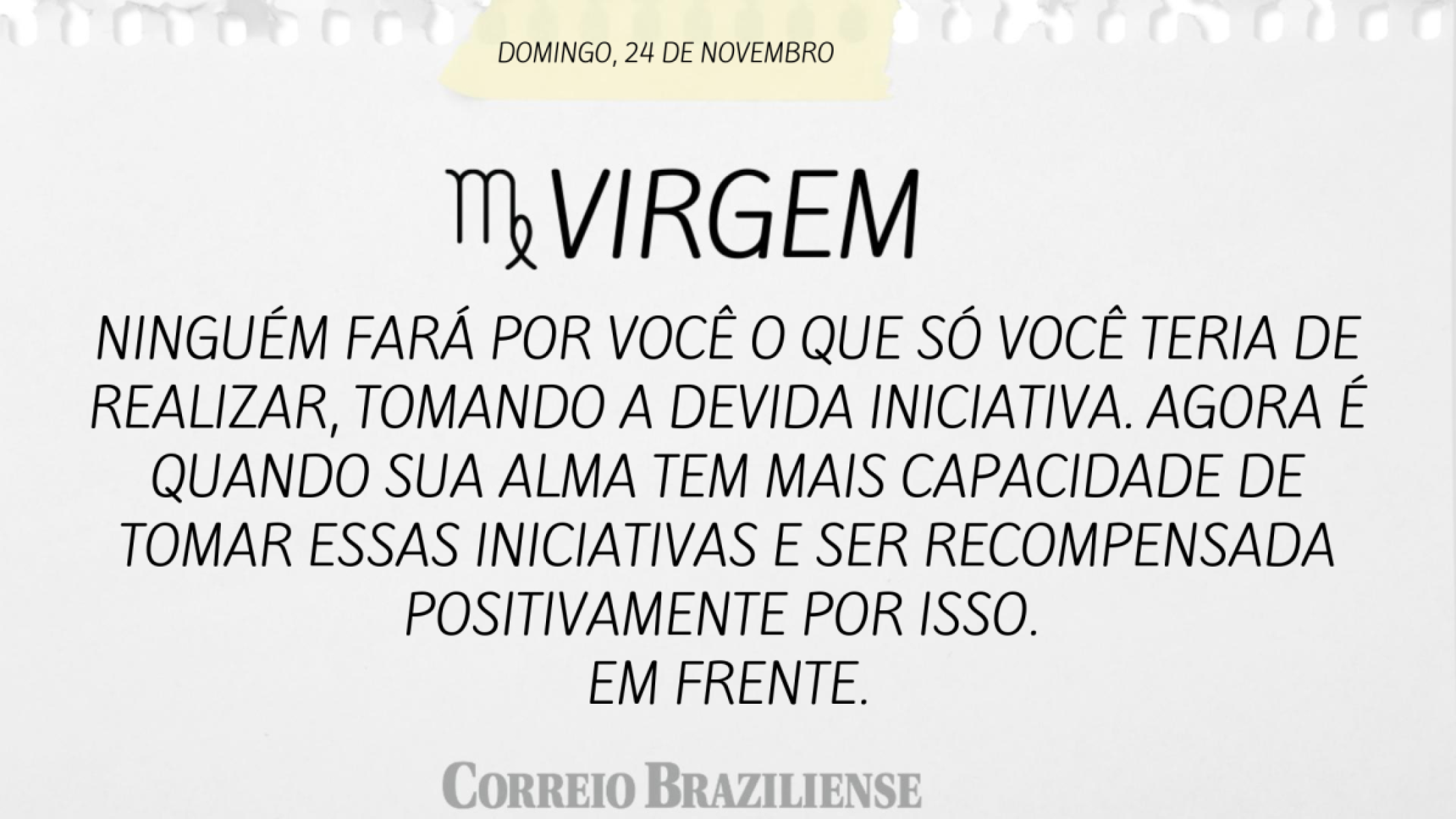 VIRGEM (nascidos entre 23/08 e 22/09) 