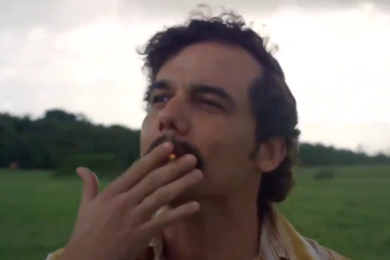 Wagner Moura interpreta Pablo Escobar, em 'Narcos' -  (crédito: Reprodução/X @ElonMusk)