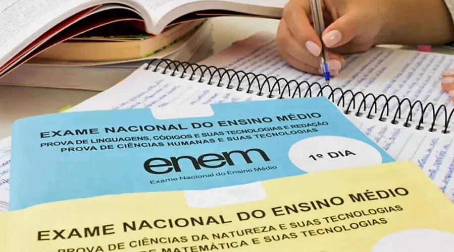 A data de inscrição para a prova que possibilita acesso ao ensino superior ainda será divulgada pelo Ministério da Educação - (crédito: Divulgação Enem) A data de inscrição para a prova que possibilita acesso ao ensino superior ainda será divulgada pelo Ministério da Educação - (crédito: Divulgação Enem)