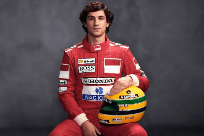 A série da Netflix mergulha na carreira e na vida pessoal de Ayrton Senna, trazendo emoção para os fãs (Imagem: Divulgação | Netflix) -  (crédito: EdiCase)