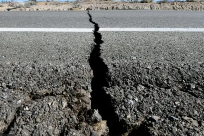 A rachadura de San Andreas atravessa a Califórnia e se estende por 1,3 mil quilômetros -  (crédito: Getty Images)