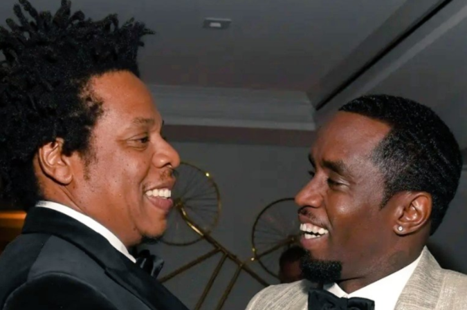 Jay-Z e P. Diddy -  (crédito: Reprodução/X)