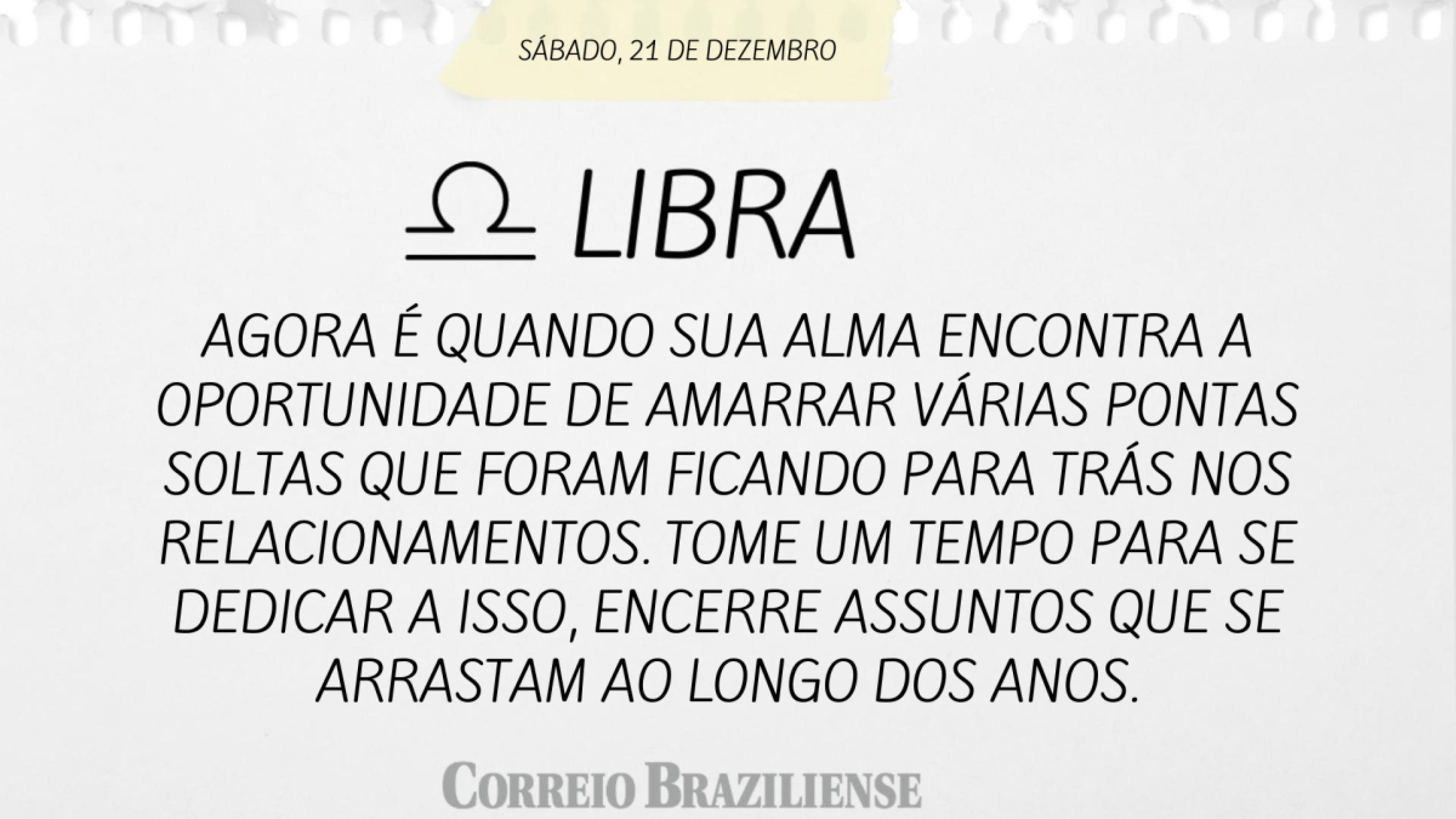 LIBRA (nascidos entre 23/09 e 22/10)  