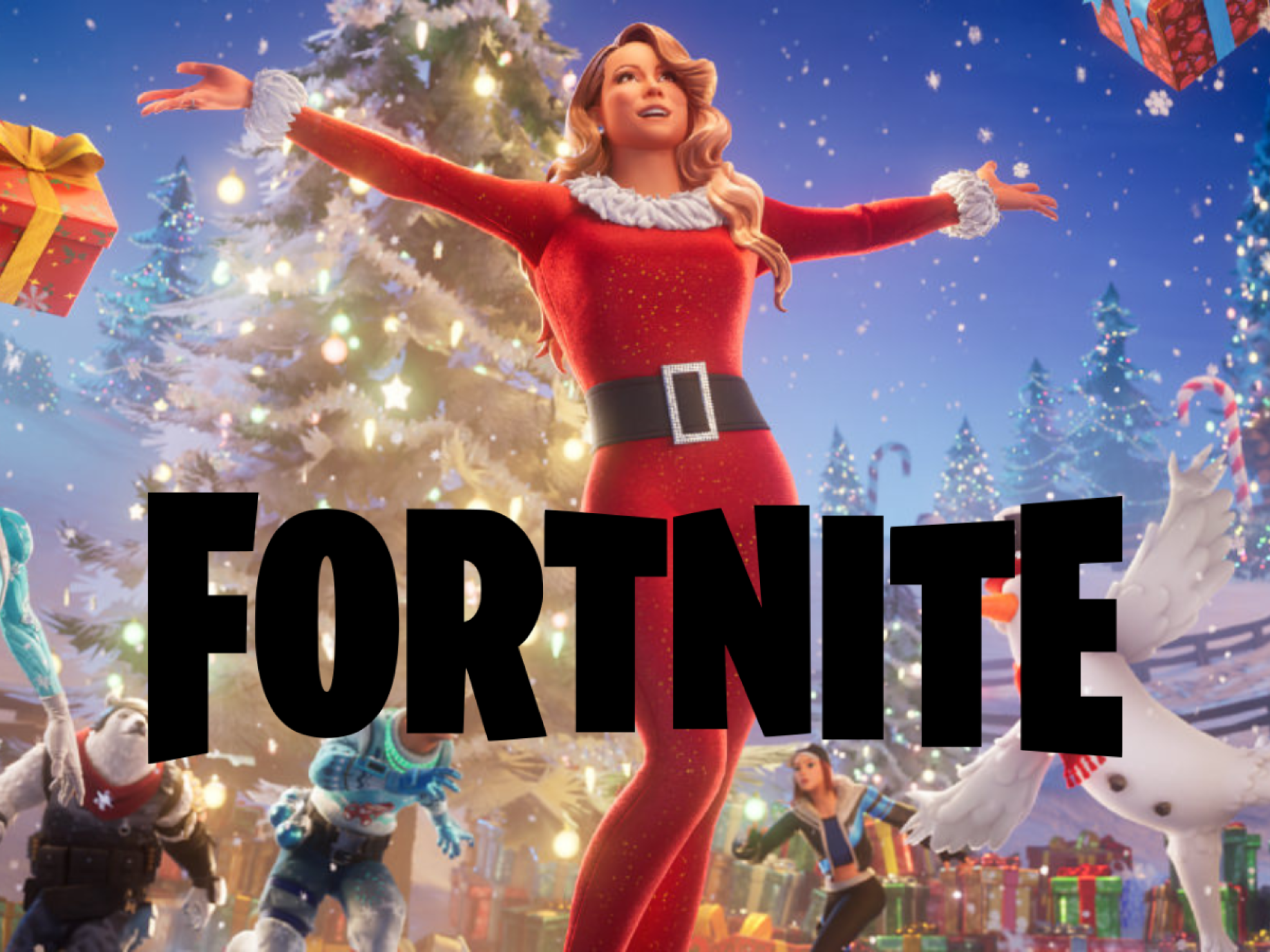 Mariah Carey é destaque no Festival de Inverno 2024 de Fortnite