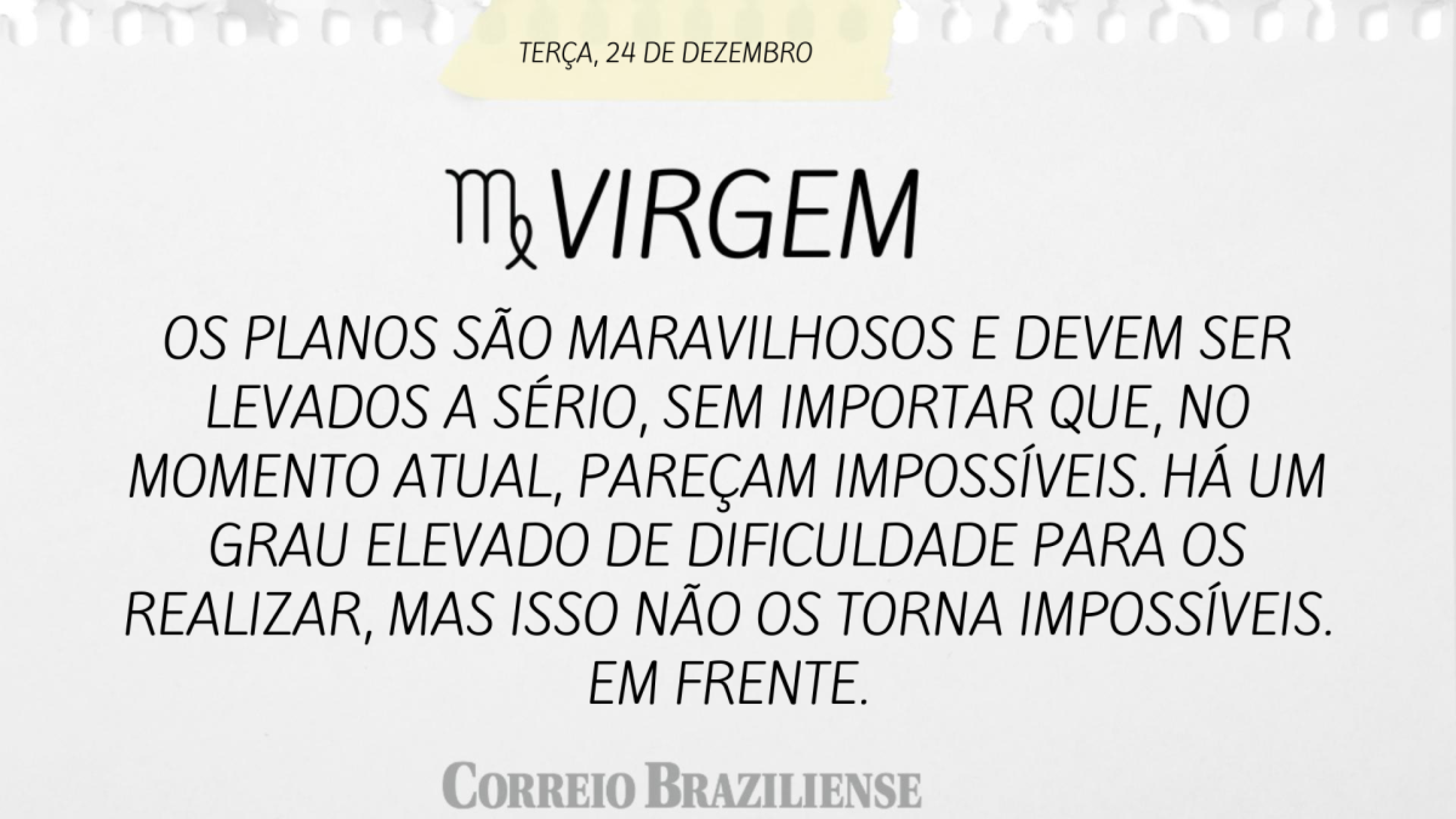 VIRGEM (nascidos entre 23/08 e 22/09) 