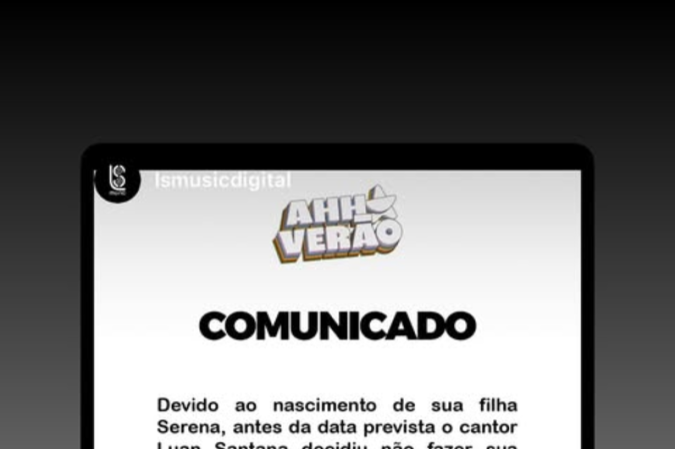 reprodução instagram Luan Santana