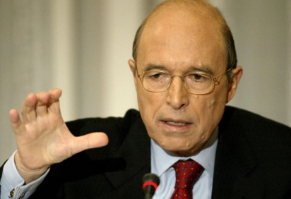 Ex-primeiro-ministro Costas Simitis -  (crédito: Aris Messinis/AFP)