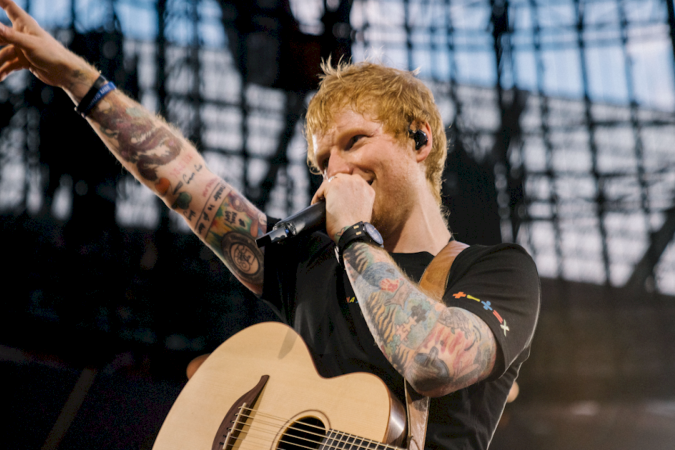 Ed Sheeran surpreende seus fãs com novo álbum ao vivo  -  (crédito: Zachary Walters)