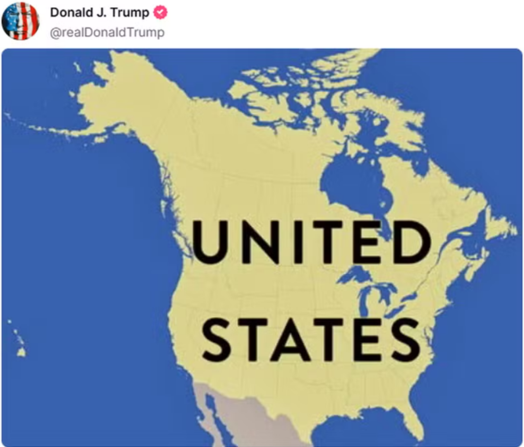Canadá anexado aos EUA 