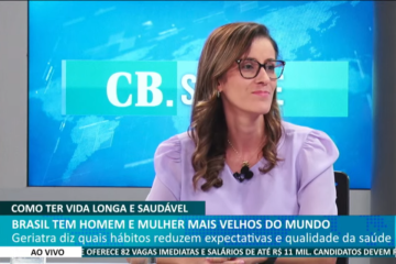 CB.Saúde entrevista a geriatra Randara Rios -  (crédito: divulgação)