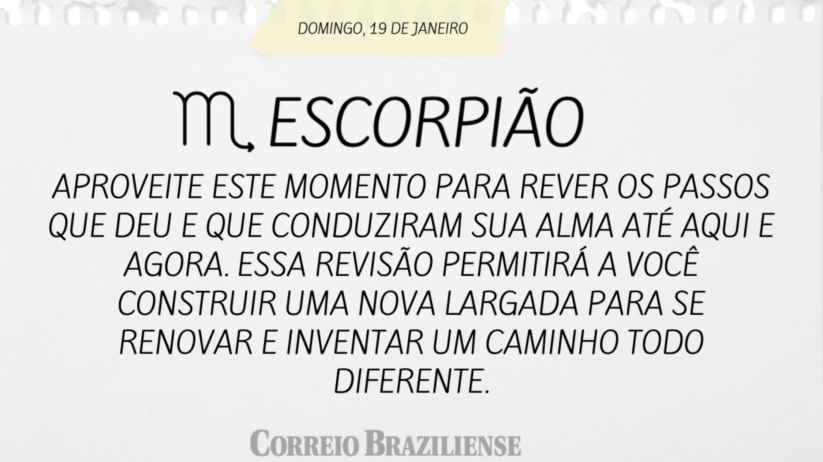 ESCORPIÃO (nascidos entre 23/10 e 21/11) 